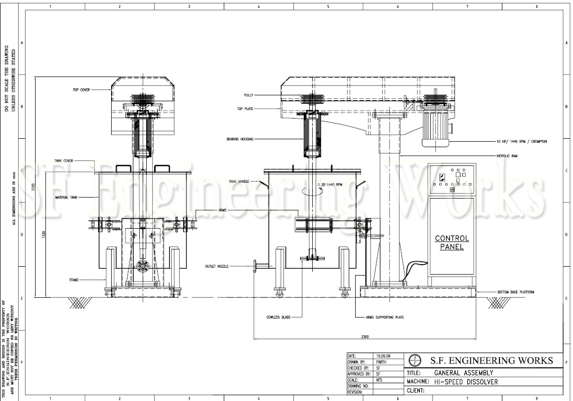 Disperser Drawing